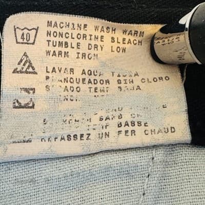 Dickies Pants Mens 36x34 Black Khakis Relaxed Canvas Polyester Blend Zip Fly - Thumbnail 9