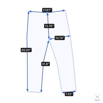 Levis 501 Jeans Mens 34x32 Blue Medium Wash Straight Denim Button Fly Classic - Thumbnail 16