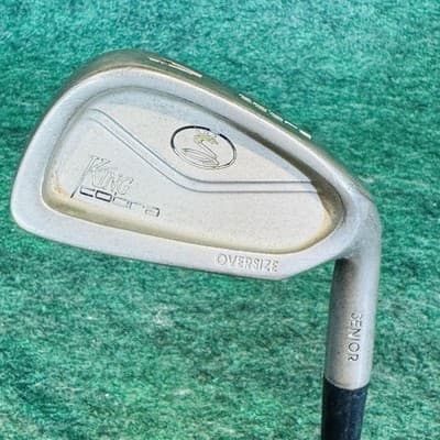 Vintage King Cobra Oversize 4 Iron Mens RH Silver Autoclave Single Club - Image 1