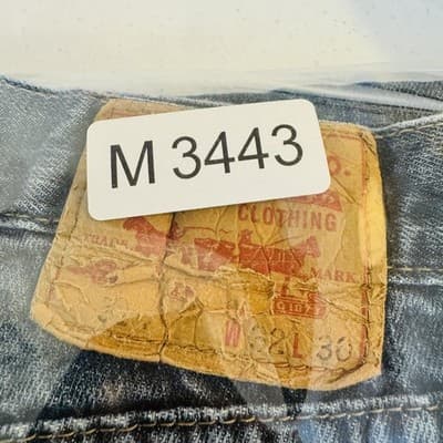 Levis 514 Jeans Mens 32x30 Blue Medium Wash Straight Zip Fly Regular Fit - Thumbnail 15