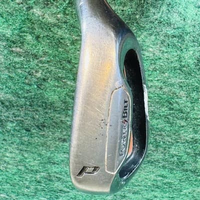 PowerBilt P Pitching Wedge Mens RH Steel Shaft TPS Undercut Cavity Back Single - Thumbnail 3