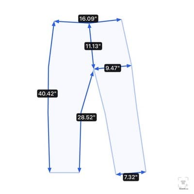 Levis 514 Jeans Mens 32x30 Blue Medium Wash Straight Zip Fly Regular Fit - Thumbnail 13