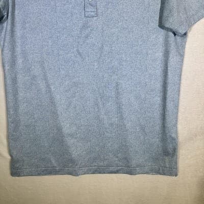 Peter Millar Polo Shirt Mens Large Blue Crown Crafted Golf Performance Stretch - Thumbnail 3