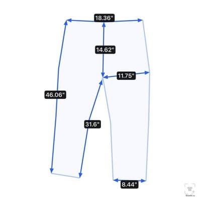 Levis 501 Jeans Mens 38x32 Blue Light Wash Straight Denim Button Fly Regular Fit - Thumbnail 14