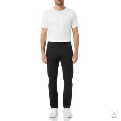 Levis S40196 Jeans Mens 31x30 Black Dark Wash Tapered Slim Zip Fly - Thumbnail 4