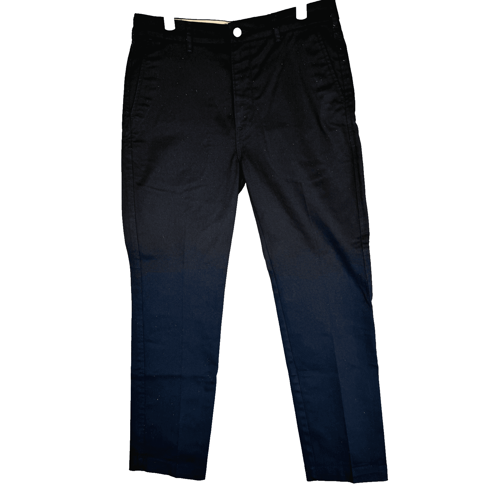 Levis S40196 Jeans Mens 31x30 Black Dark Wash Tapered Slim Zip Fly - Thumbnail 5