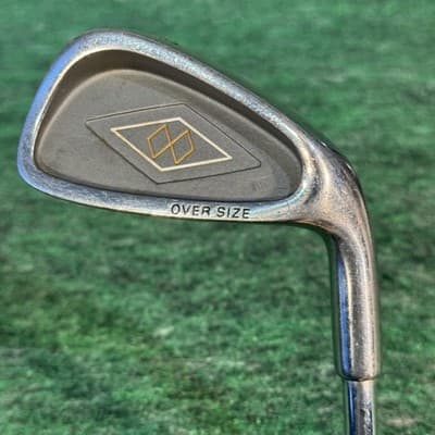 Oversize 5 Iron Mens RH Stainless Steel Cavity Back Silver Single Golf Club - Image 1