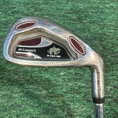 Golden Bear Hi Launch Tour 9 Iron Mens RH Steel Shaft Stainless Golf Club - Image 1