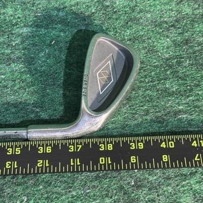 Oversize 5 Iron Mens RH Stainless Steel Cavity Back Silver Single Golf Club - Thumbnail 5