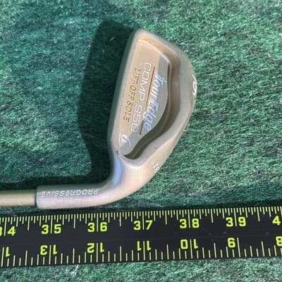 Tour Edge COMP 950 6 Iron 31° Mens RH Ultra Lite Graphite Gold Lift-Off Sole - Thumbnail 5