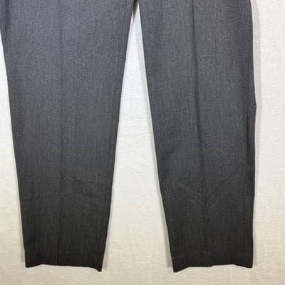 Lauren Ralph Lauren Dress Pants Mens 36x32 Gray Flat Front Straight Leg Work - Thumbnail 5
