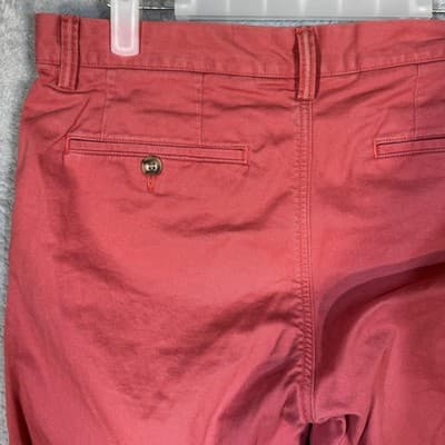 Polo Ralph Lauren Chino Pants Mens 32x29 Pink Stretch Straight Fit Twill Casual - Thumbnail 6