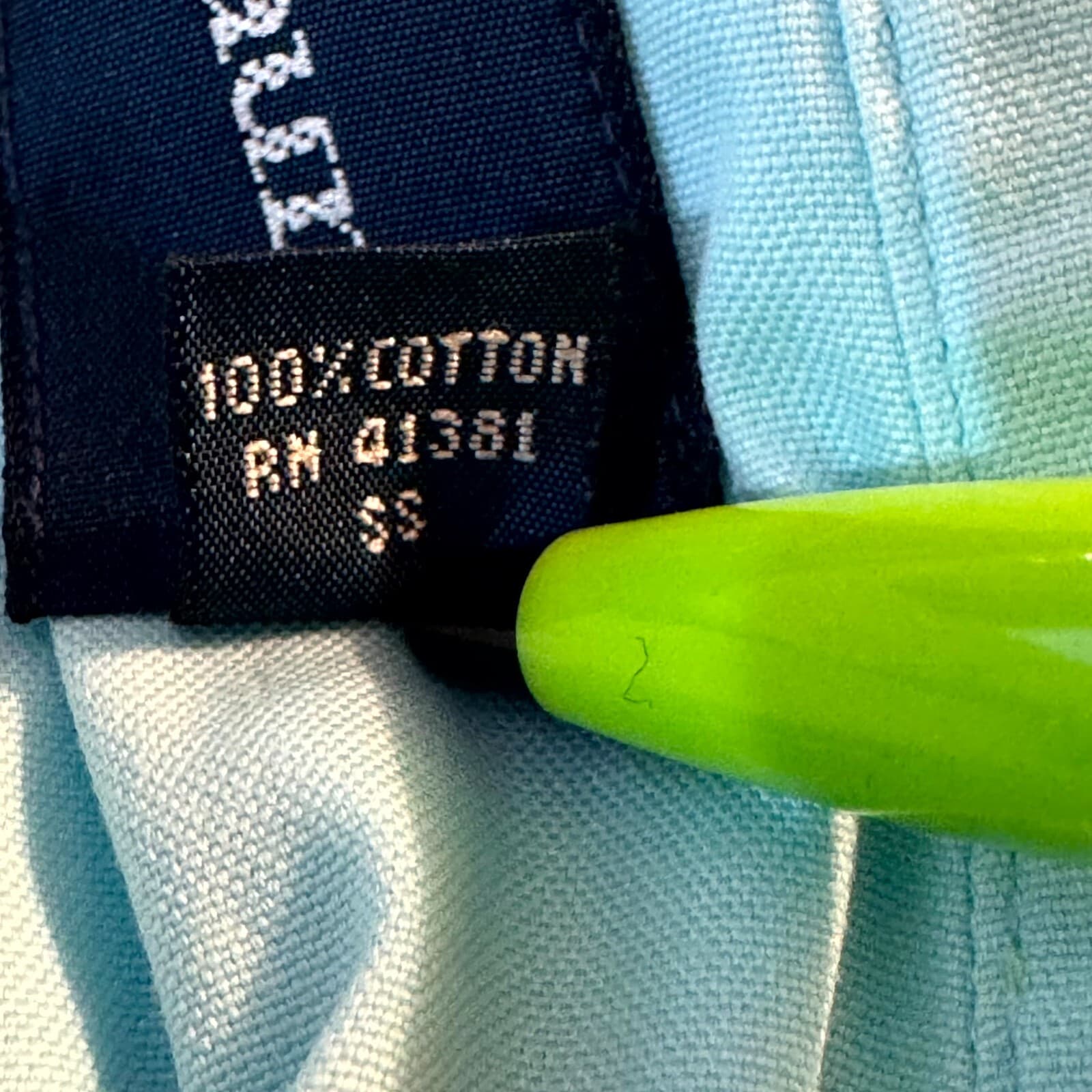 Ralph Lauren Dress Shirt Mens 15 34/35 Classic Fit Cotton Blue Button Down - Thumbnail 16