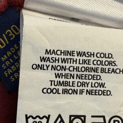 Polo Ralph Lauren Chino Pants Mens 32x29 Pink Stretch Straight Fit Twill Casual - Thumbnail 13