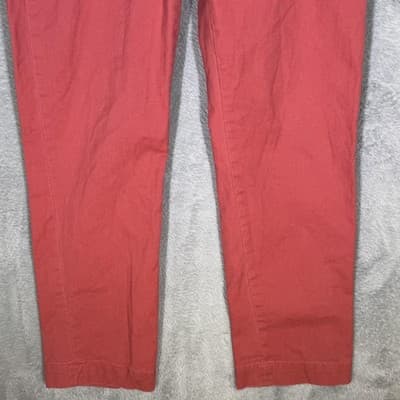 Polo Ralph Lauren Chino Pants Mens 32x29 Pink Stretch Straight Fit Twill Casual - Thumbnail 5