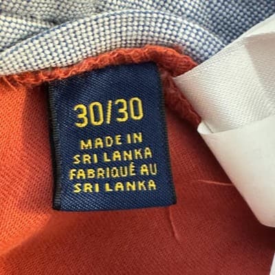 Polo Ralph Lauren Chino Pants Mens 32x29 Pink Stretch Straight Fit Twill Casual - Thumbnail 12