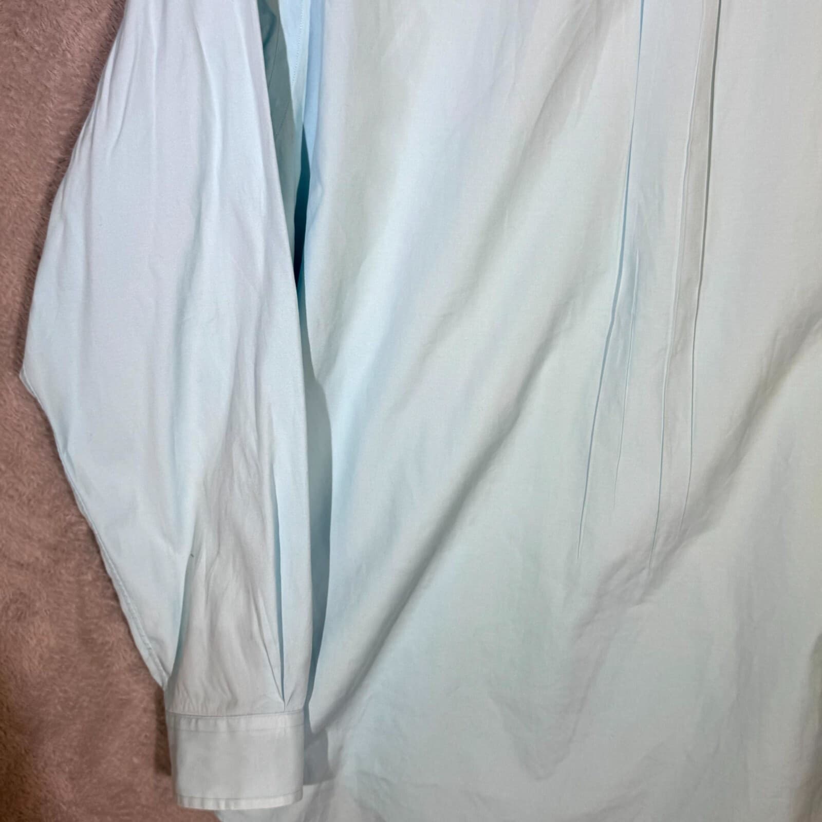 Ralph Lauren Dress Shirt Mens 15 34/35 Classic Fit Cotton Blue Button Down - Thumbnail 10