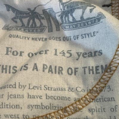 Levis 541 Jeans Mens 30x31 (30x32) Blue Athletic Taper Stretch Denim Medium Wash - Thumbnail 10