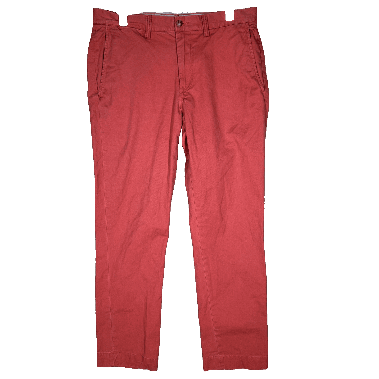 Polo Ralph Lauren Chino Pants Mens 32x29 Pink Stretch Straight Fit Twill Casual - Image 1