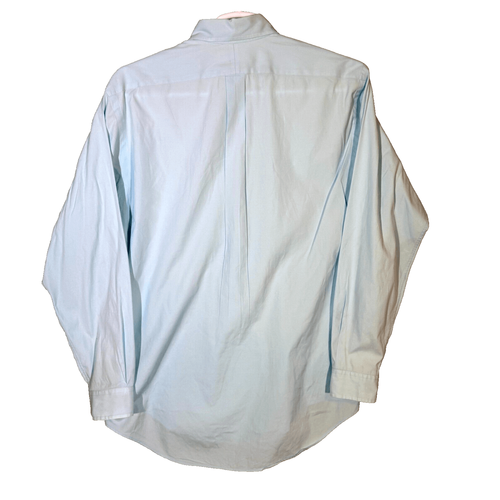 Ralph Lauren Dress Shirt Mens 15 34/35 Classic Fit Cotton Blue Button Down - Thumbnail 2