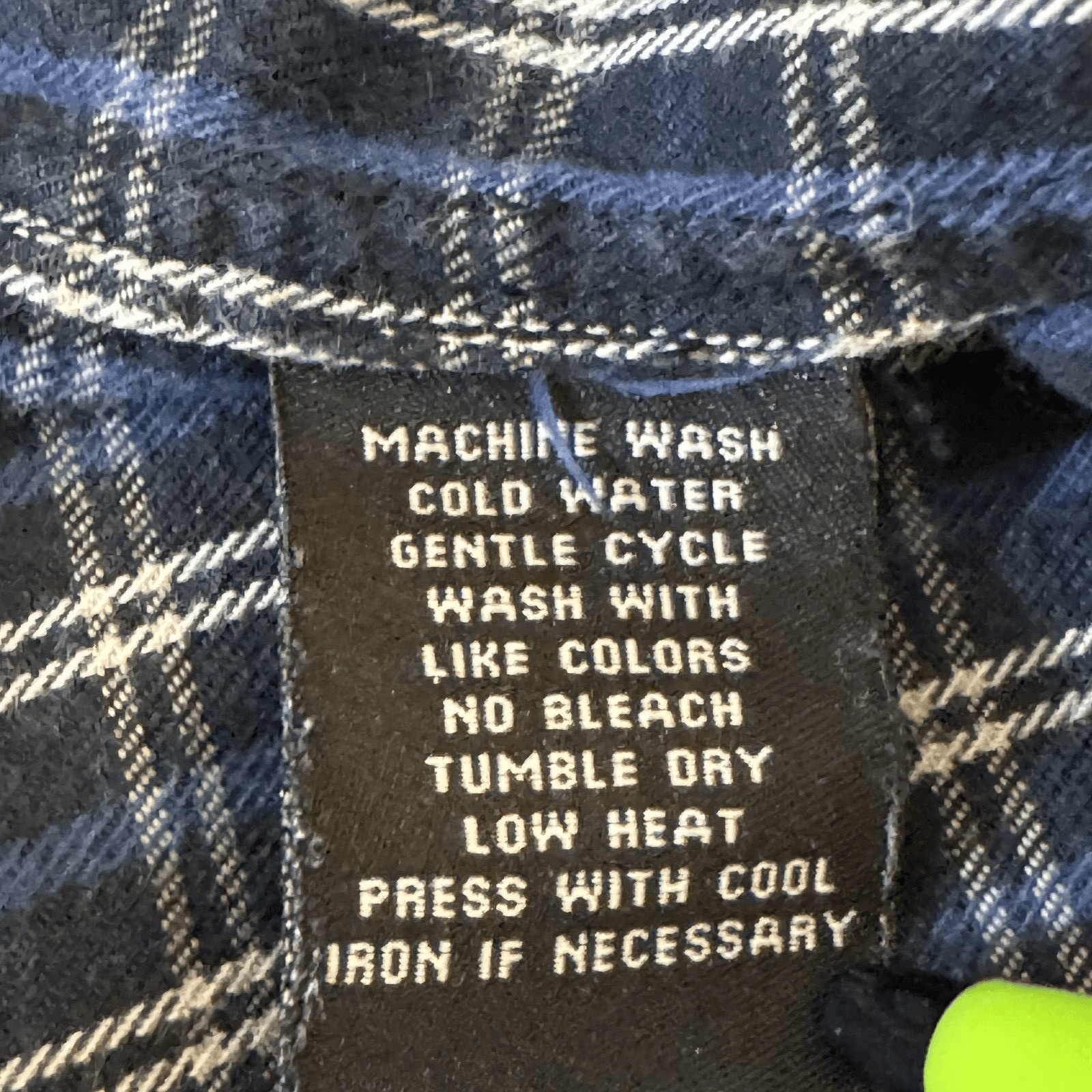 Ralph Lauren Jeans Co Shirt Mens Large Blue Plaid 100% Cotton Button Down - Thumbnail 15