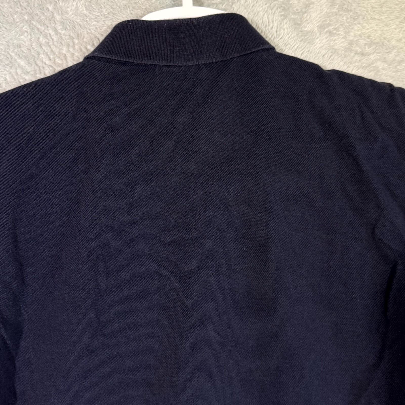 Lacoste Men's Polo Shirt 5 Navy 100% Cotton Croc Short Sleeve Collared M1178 - Thumbnail 13