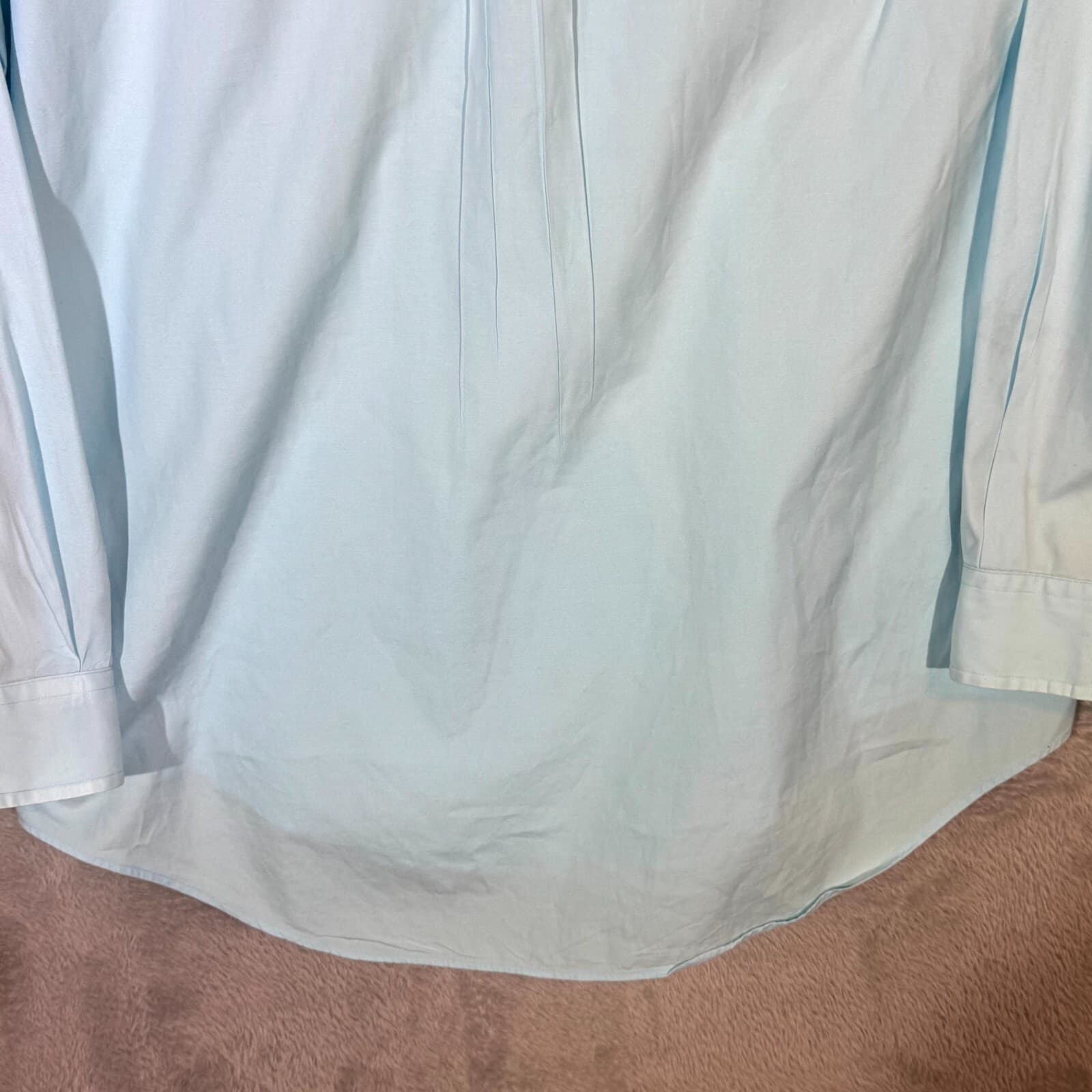 Ralph Lauren Dress Shirt Mens 15 34/35 Classic Fit Cotton Blue Button Down - Thumbnail 13