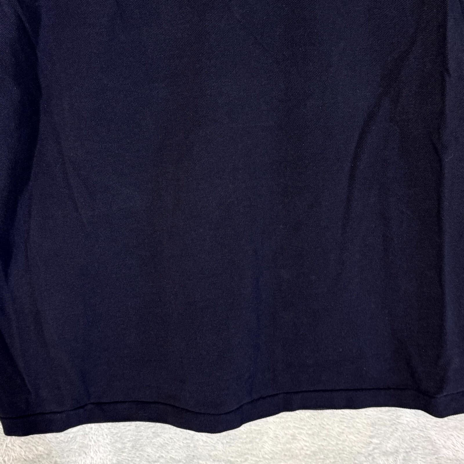 Lacoste Men's Polo Shirt 5 Navy 100% Cotton Croc Short Sleeve Collared M1178 - Thumbnail 15