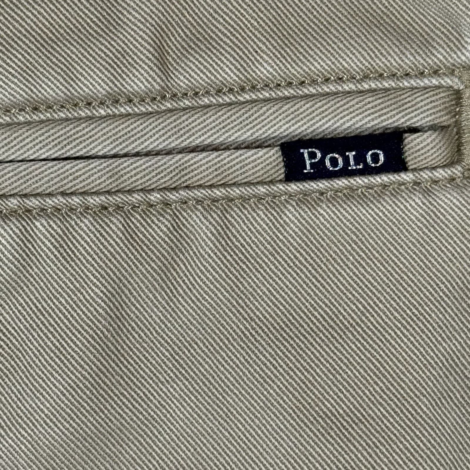 Polo Ralph Lauren Pants Mens 36x30 Beige 100% Cotton Classic Fit Straight Leg - Thumbnail 10