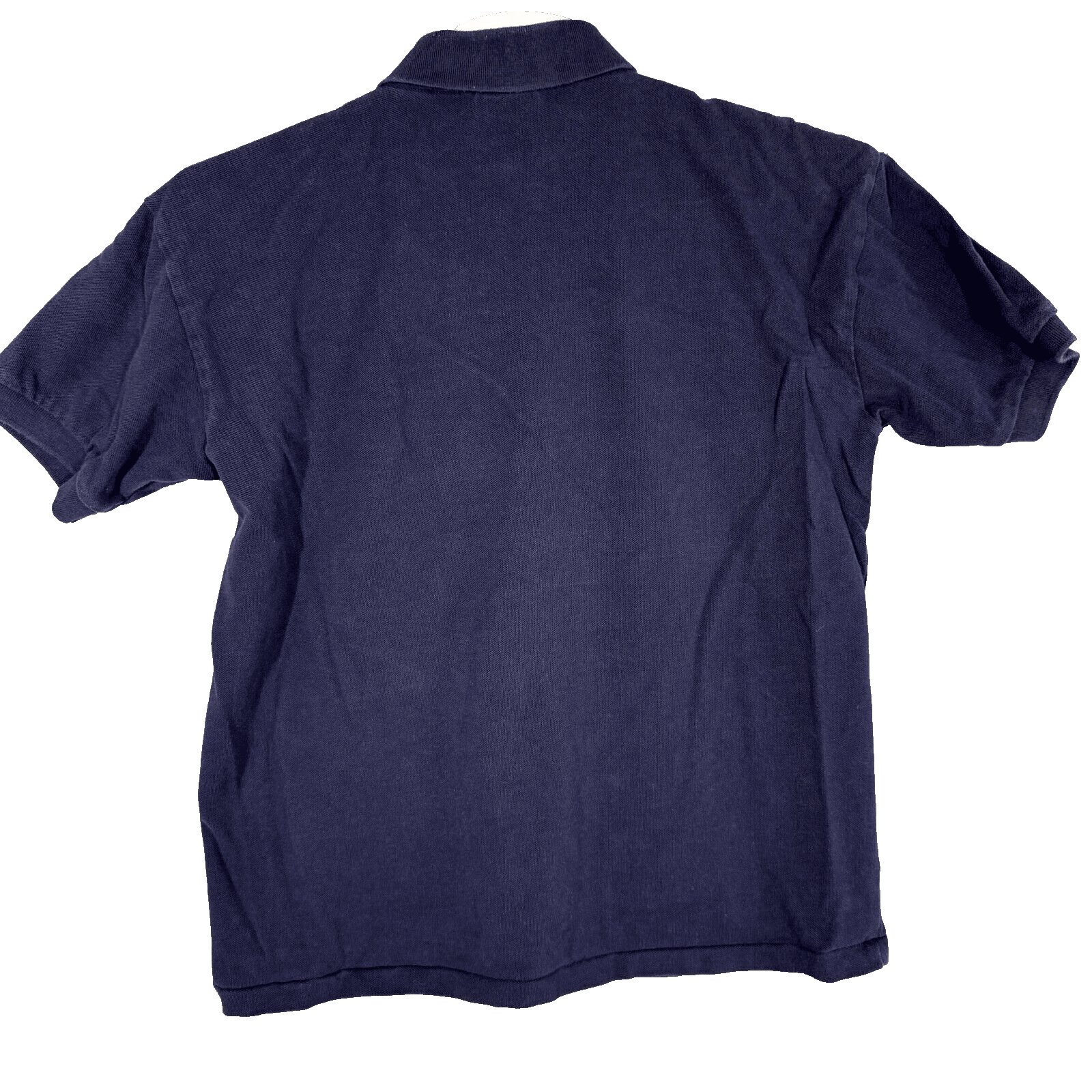 Lacoste Men's Polo Shirt 5 Navy 100% Cotton Croc Short Sleeve Collared M1178 - Thumbnail 2