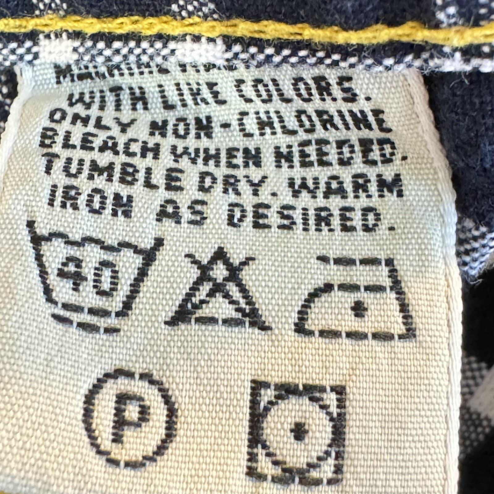 Eddie Bauer Men’s Black & Yellow Plaid Cotton Button-Down Shirt L – Sportsman - Thumbnail 14