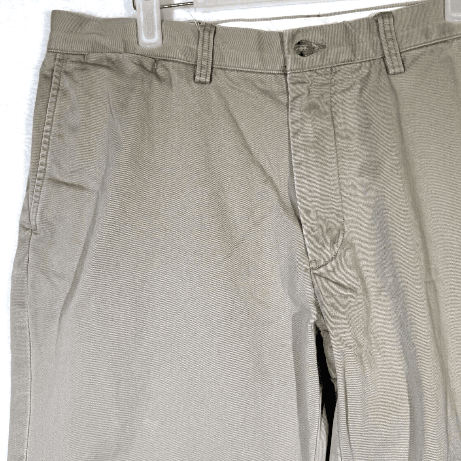 Polo Ralph Lauren Pants Mens 36x30 Beige 100% Cotton Classic Fit Straight Leg - Thumbnail 3