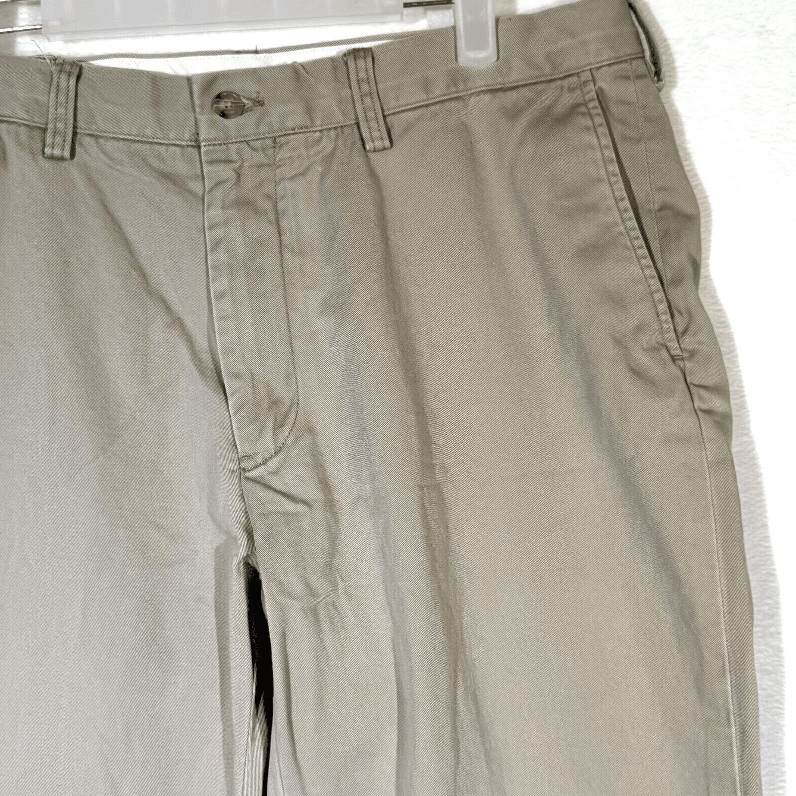 Polo Ralph Lauren Pants Mens 36x30 Beige 100% Cotton Classic Fit Straight Leg - Thumbnail 4
