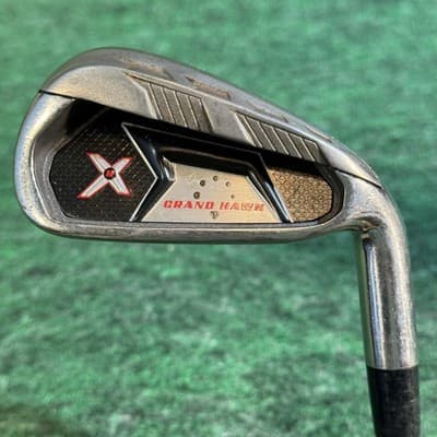 Grand Hawk X 4 Iron RH Diamond Light Weight Steel Shaft Cavity Back - Image 1