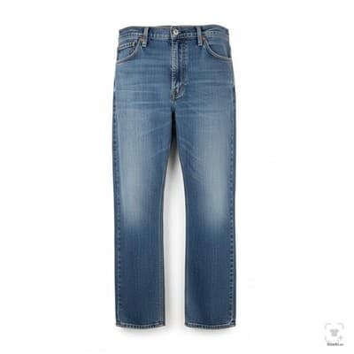 Levis 511 Jeans Mens 38x30 Blue Light Wash Slim Tapered Stretch Denim Zip Fly - Image 1