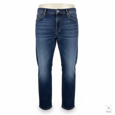 Lucky Brand 221 Original Straight Jeans Mens 40x32 Blue Medium Wash Zip Fly - Image 1