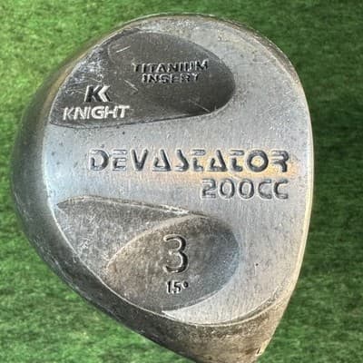 Knight Devastator 3 Wood 15° RH Titanium Insert Fairway Wood Graphite - Image 1