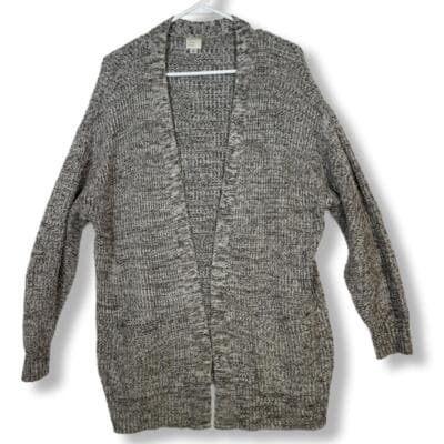A New Day Sweater Women’s S Long Waisted Cardigan Style Knit Cozy Layer W188 - Image 1