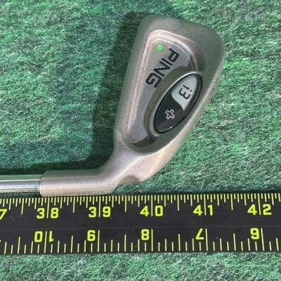 Ping i3+ 3 Iron RH Green Dot Steel Shaft Golf Pride Grip - Thumbnail 5