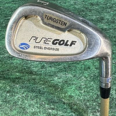 Pure Golf Tungsten Pitching Wedge RH Apache L-Flex 431 Steel Oversize - Image 1