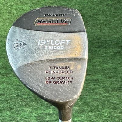 Dunlop Resolve 5 Wood 19° RH Titanium Reinforced Fairway Wood - Image 1