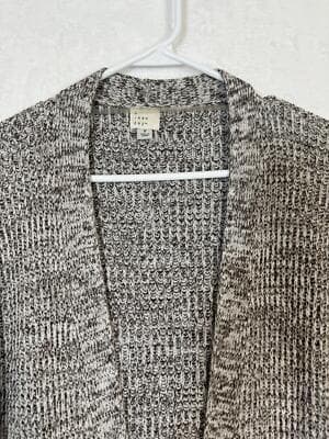 A New Day Sweater Women’s S Long Waisted Cardigan Style Knit Cozy Layer W188 - Thumbnail 3