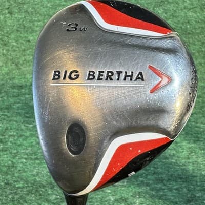 Callaway Big Bertha 3 Wood LH Stiff Shaft 70g Mid Low Torque Graphite - Image 1