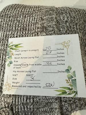 A New Day Sweater Women’s S Long Waisted Cardigan Style Knit Cozy Layer W188 - Thumbnail 8