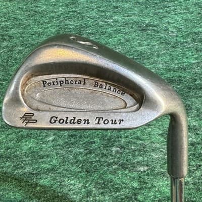 Golden Tour Sand Wedge Peripheral Balance RH Steel Shaft Golf Pride Grip - Image 1