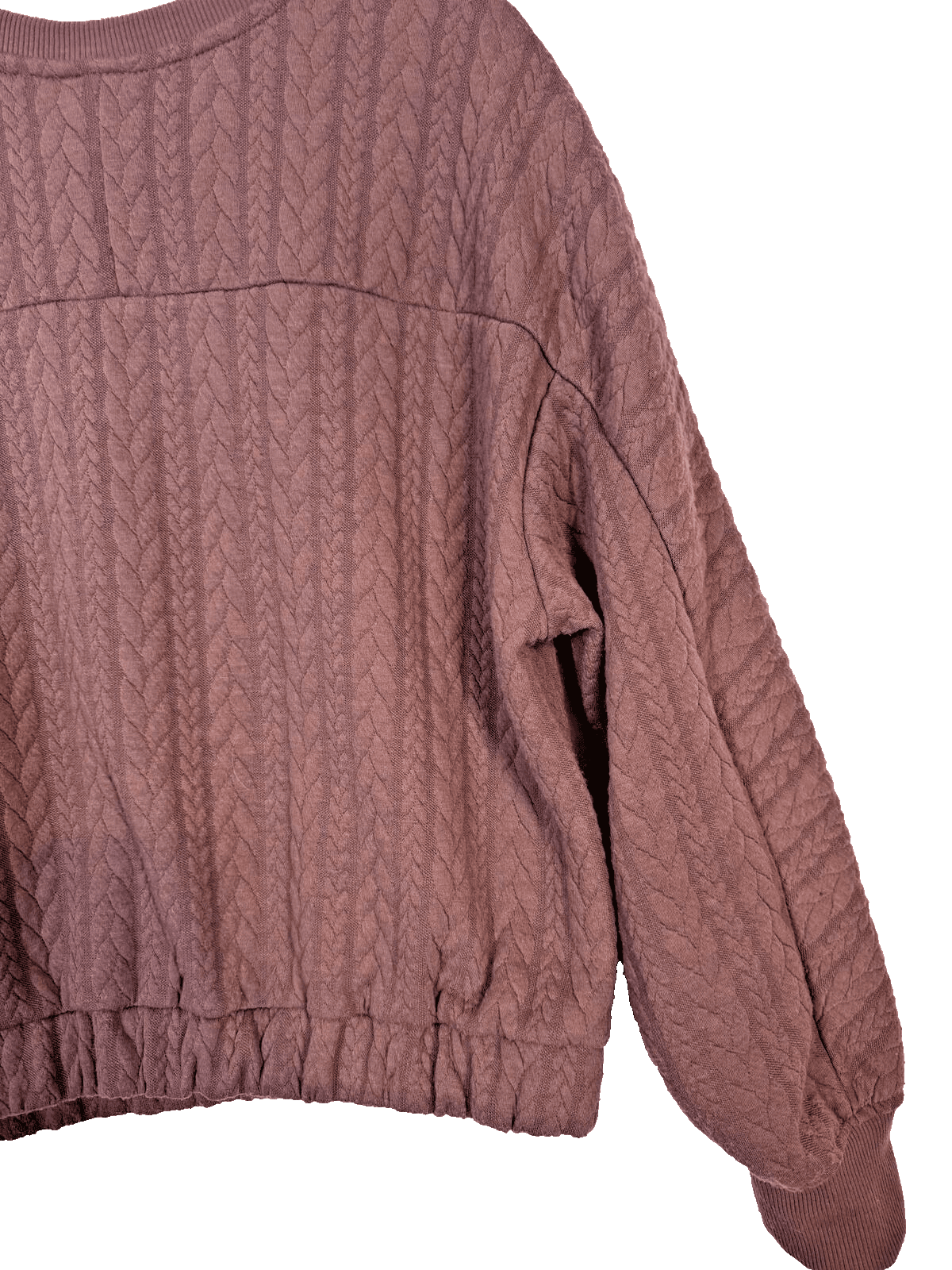 A New Day Women’s Mauve Crew Neck Sweater Size S Waist-Length, Long Sleeve W 185 - Thumbnail 11
