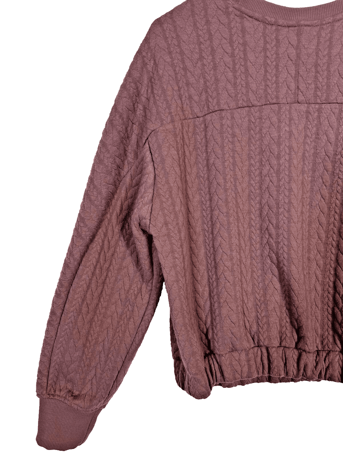 A New Day Women’s Mauve Crew Neck Sweater Size S Waist-Length, Long Sleeve W 185 - Thumbnail 7