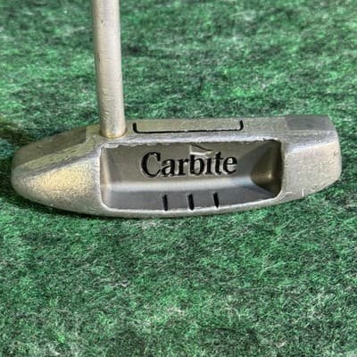 Carbite HZ Blade Putter RH Steel Shaft Heel Shafted Alignment Lines Golf - Image 1