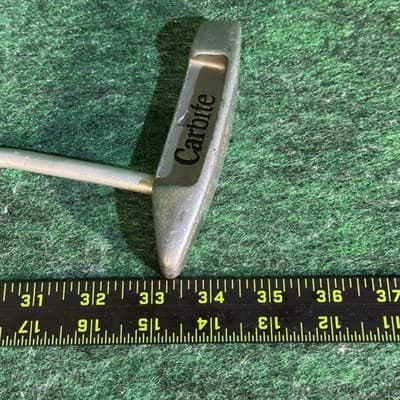 Carbite HZ Blade Putter RH Steel Shaft Heel Shafted Alignment Lines Golf - Thumbnail 6