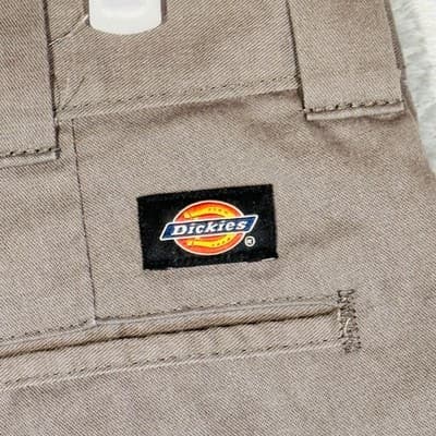 Dickies Carpenter Pants Mens 34x32 Brown Twill Polyester Cotton Workwear - Thumbnail 7